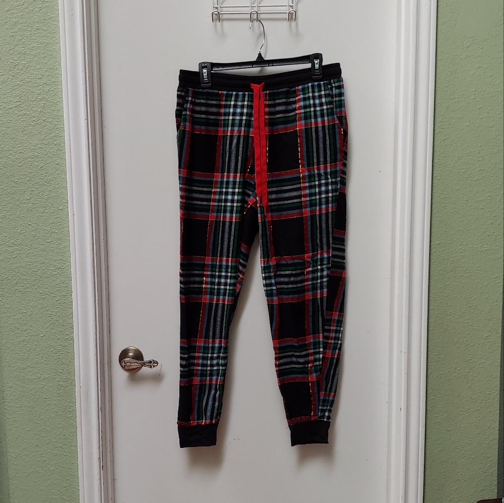 Women's Plaid Sleep Pants Size Medium